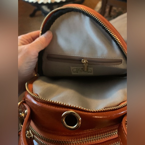 Aphison Brown Leather bag - Forever Sunshine - Picture 7 of 9